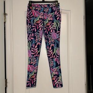 Lilly Pulitzer girl luxletic mini weekender leggings size xl ((12-14) NWT